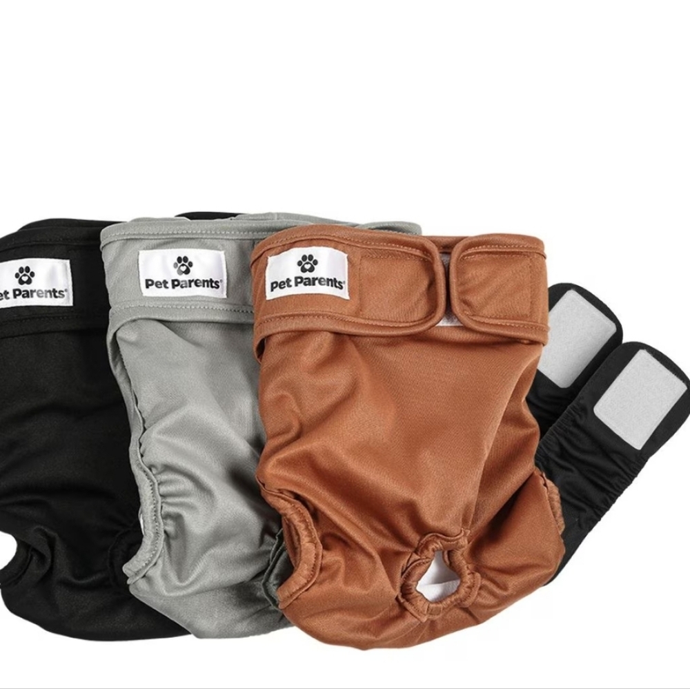 WashablevDog Diapers, Size Small 9"-15" Waist